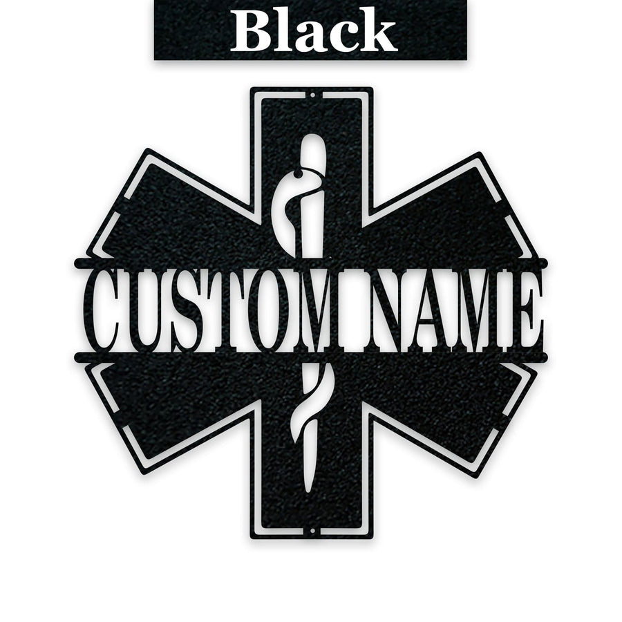 Public Service Personalized EMT Metal Sign
