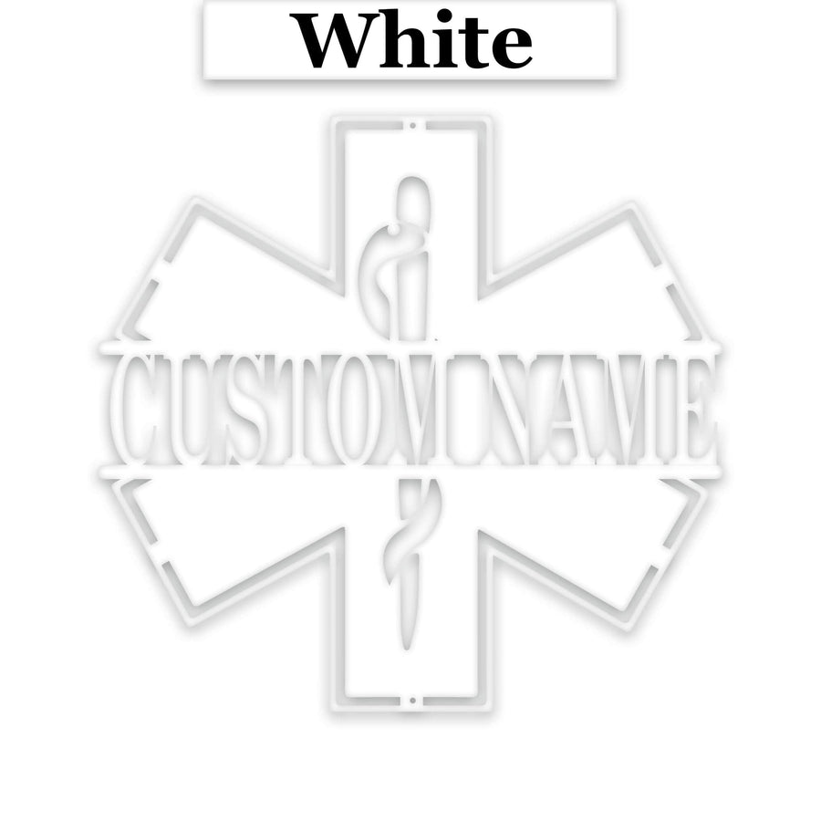 Public Service Personalized EMT Metal Sign