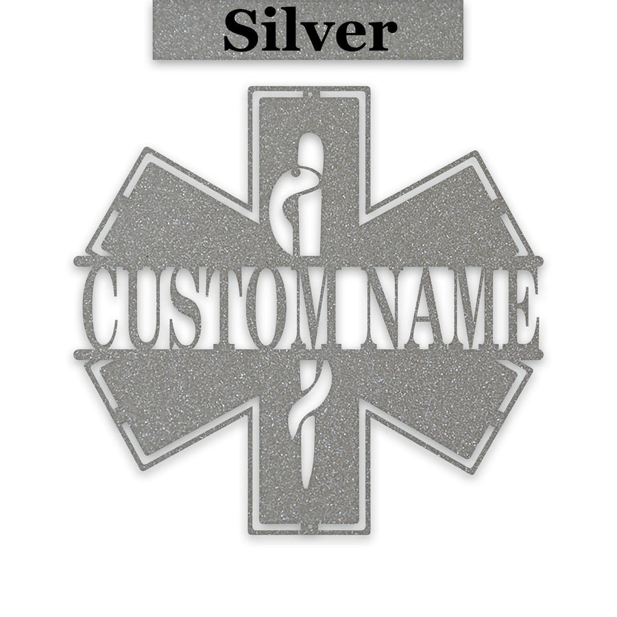 Public Service Personalized EMT Metal Sign