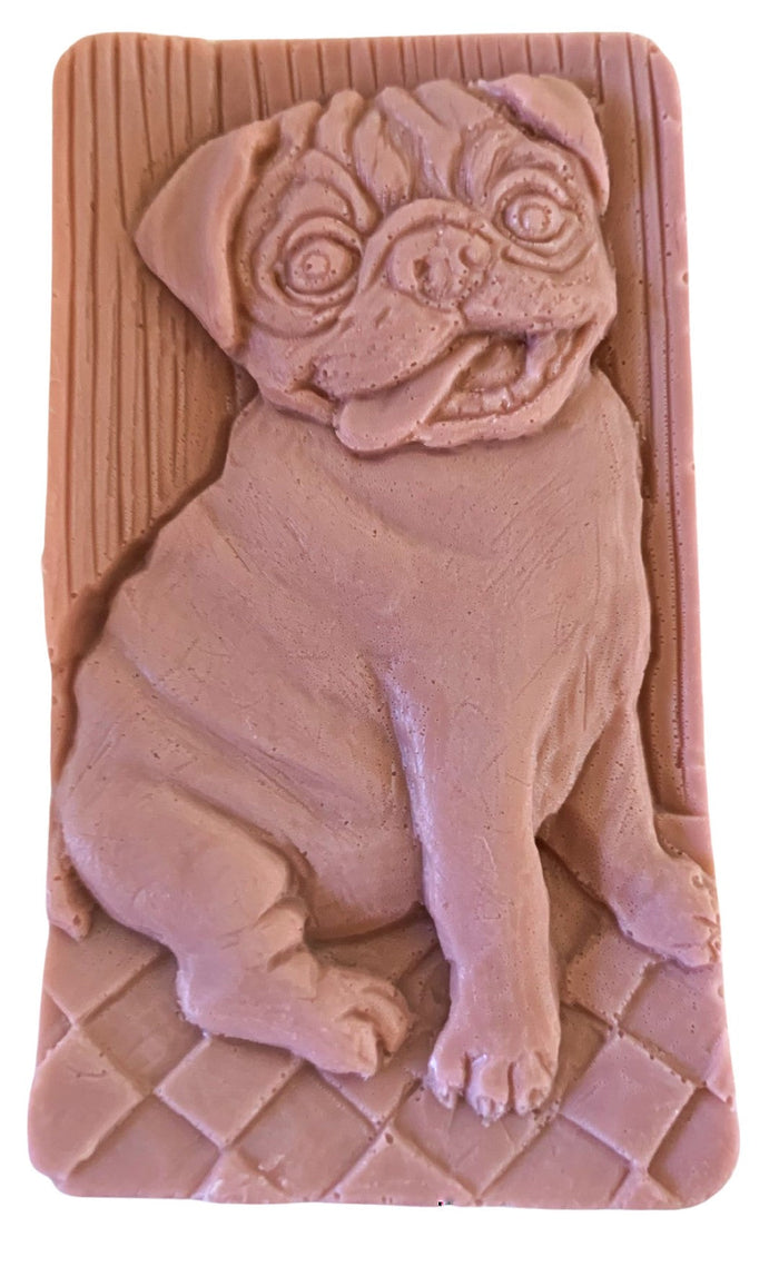 3D Pug Dog Bar of Soap