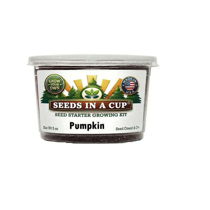 Pumpkin Grow Kit | Seeds In A Cup®