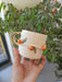 Handmade Pumpkin Mug with Gold Handle 10 oz, Pumpkin Spice Mug, Halloween Ceramic Mug, Thanksgiving Gifts Ideas, Pumpkin spice latte, Fall vibes