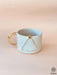 Handmade Christmas Tree Mug With Gold Handle 10 oz, Coffee & Hot Cocoa Mug, Christmas Gift Ideas, Secret Santa Gift, Christmas Stocking Stuffer