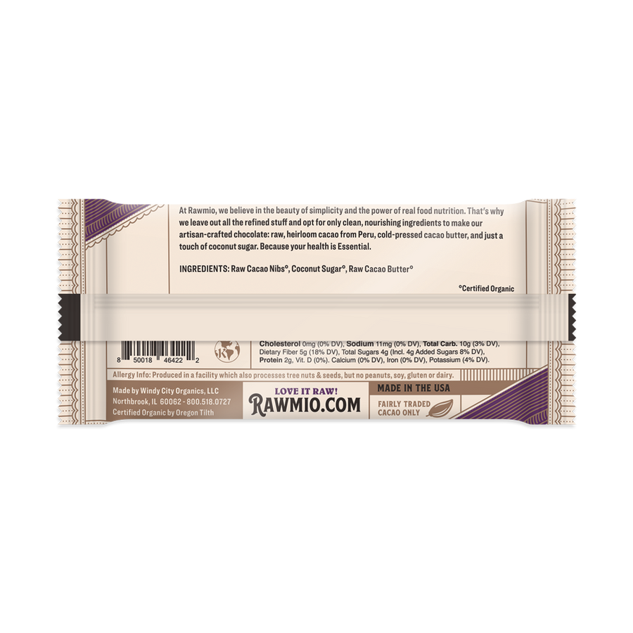 Essential Dark Chocolate Bar - 85% Cacao