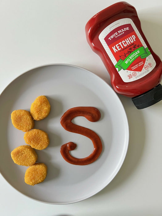 True Made No Added Sugar Ketchup, Squeeze Bottle - 6 bottles x 17oz case by Farm2Me