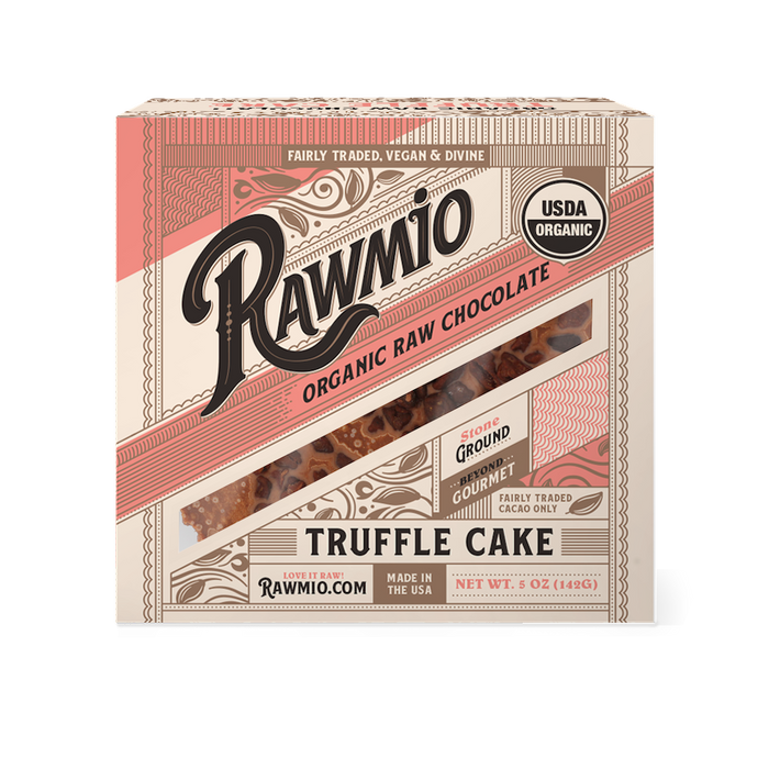 Mini Raw Chocolate Truffle Cake - 5 oz