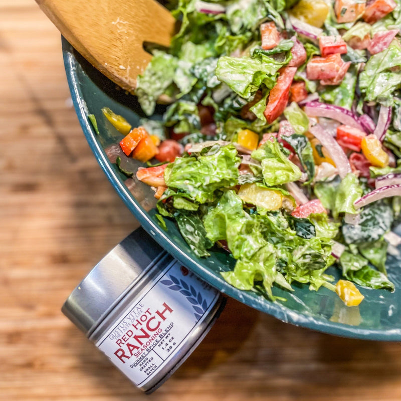 Red Hot Ranch Seasoning Gourmet Seasonings Gustus Vitae