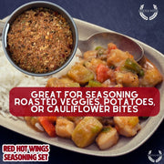 Red Hot Wings Seasoning Set Collections & Gift Sets Gustus Vitae