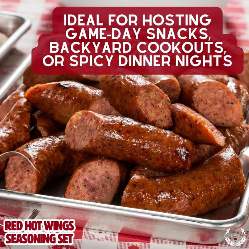 Red Hot Wings Seasoning Set Collections & Gift Sets Gustus Vitae