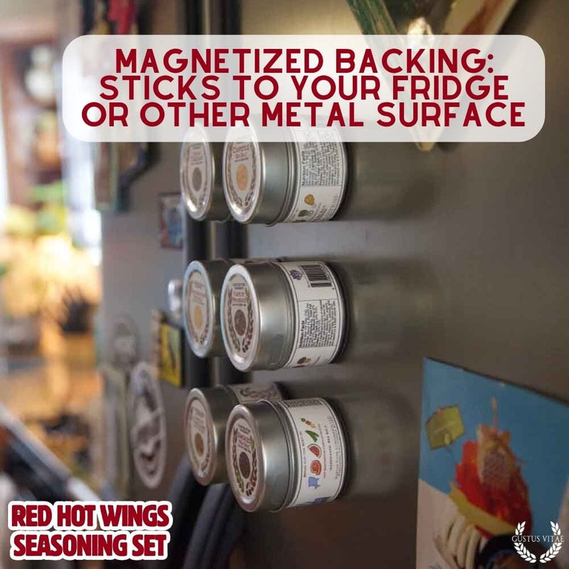 Red Hot Wings Seasoning Set Collections & Gift Sets Gustus Vitae