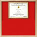 US Marine Corp Certificate Display Case. - The Military Gift Store
