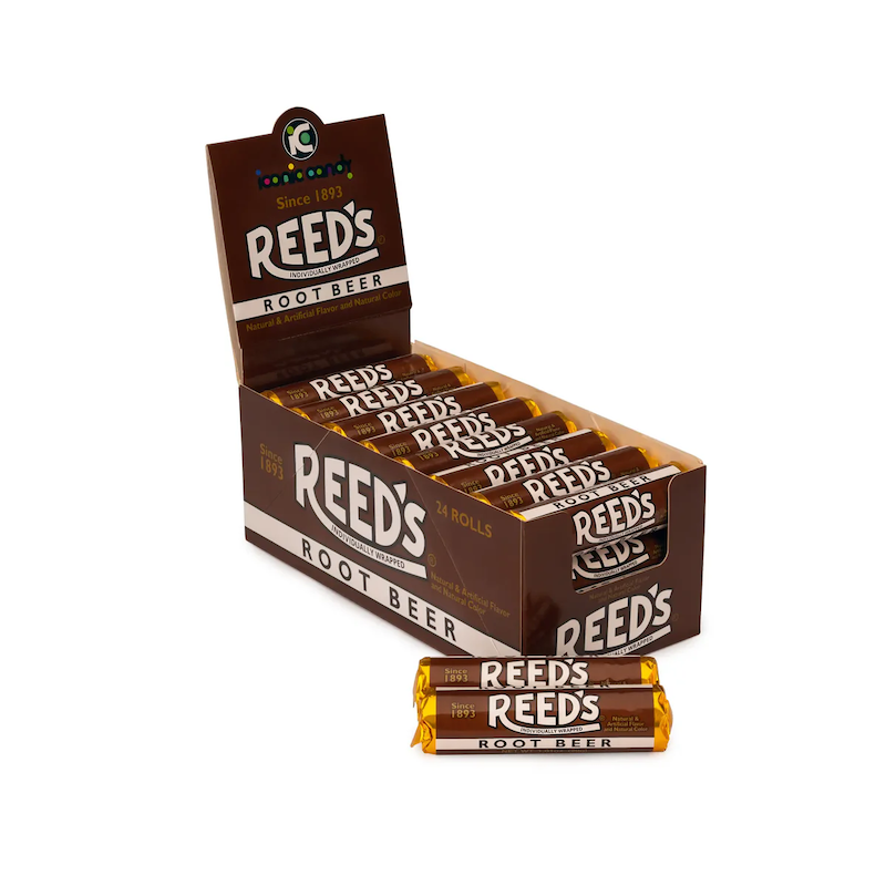 Reed’s Root Beer Hard Candy Rolls