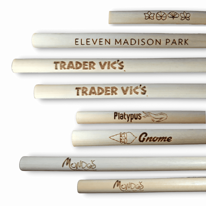 Holy City Straw Laser Engraved Reusable Reed Straw by Farm2Me