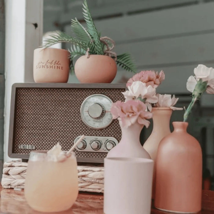 retro inspired cocktail with plant based straw