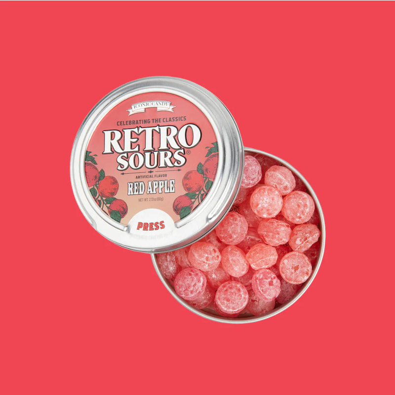 Iconic Candy Retro Sours Red Apple