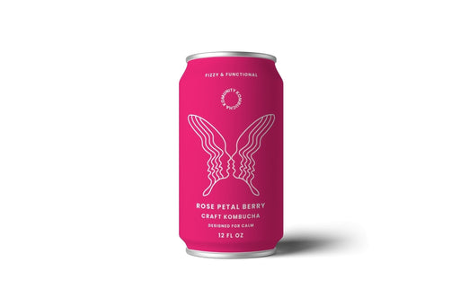 RMBR - Komunity Kombucha "Adapt" Rose Petal Berry Kombucha Cans - 24 x 12oz - Functional Kombucha Beverage | Delivery near me in ... Farm2Me #url#
