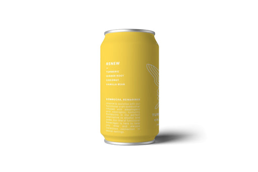RMBR - Komunity Kombucha "Renew" Turmeric Tango Kombucha Cans - 24 x 12oz - Functional Kombucha Beverage | Delivery near me in ... Farm2Me #url#