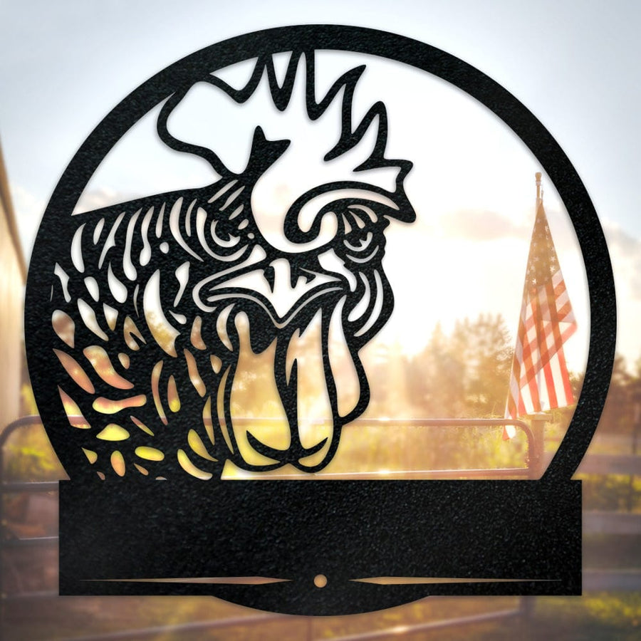 Rooster Monogram