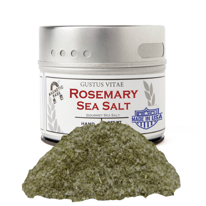 Rosemary Sea Salt Gourmet Salts Gustus Vitae