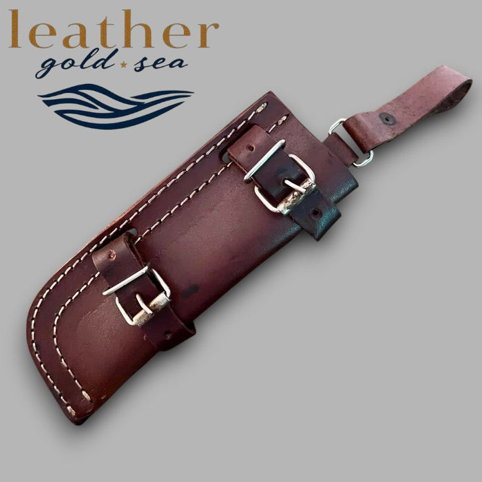 Custom Leather Knife Sheath – Handmade & Durable