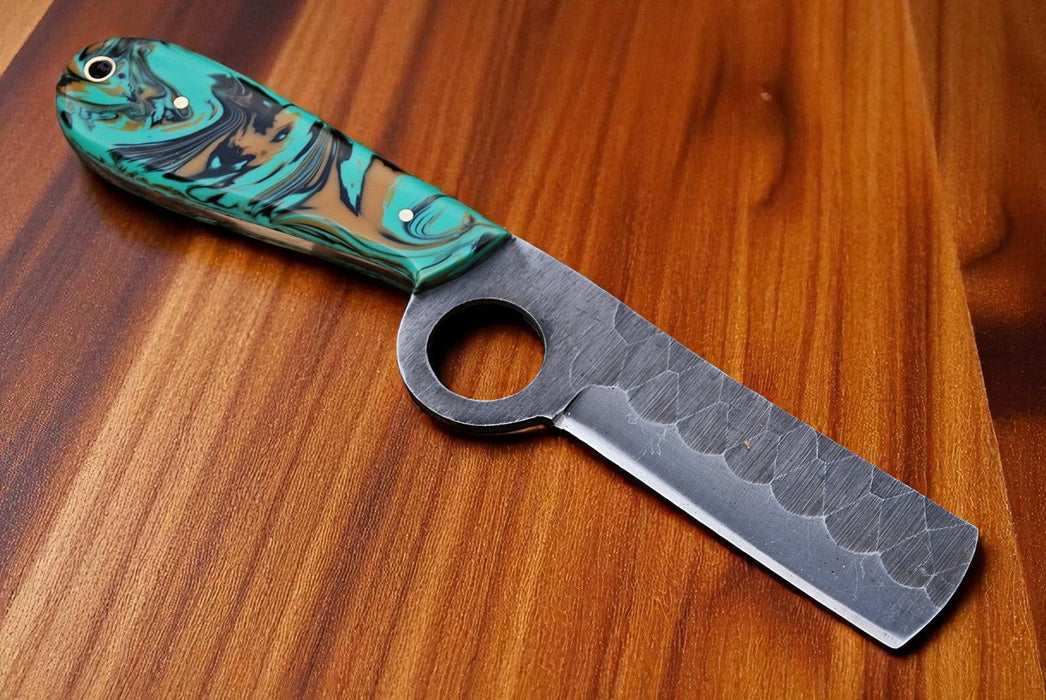 Bull Cutter knives – Resin Handle, 8" carbon Steel