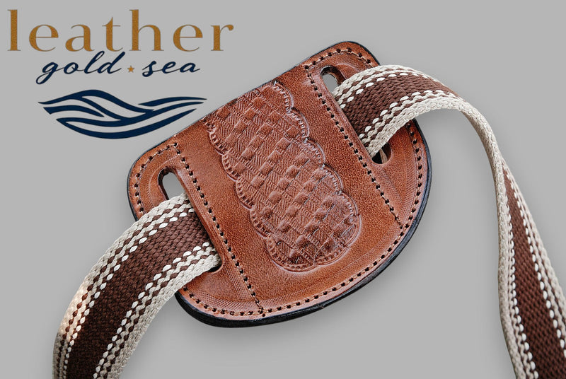 Custom Knife Sheaths – Handmade Brown Leather