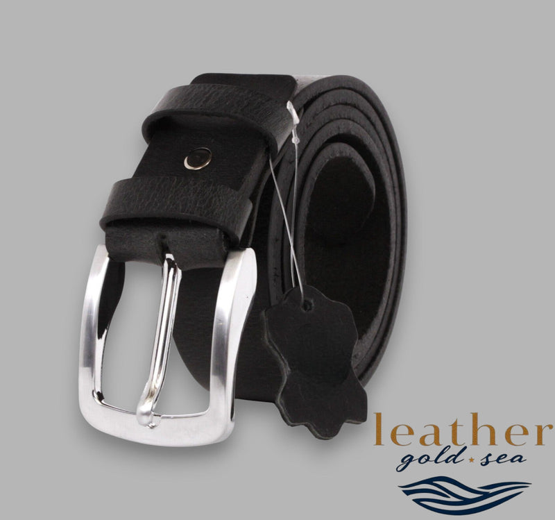 Suede Belts for Men - 100% Genuine Leather