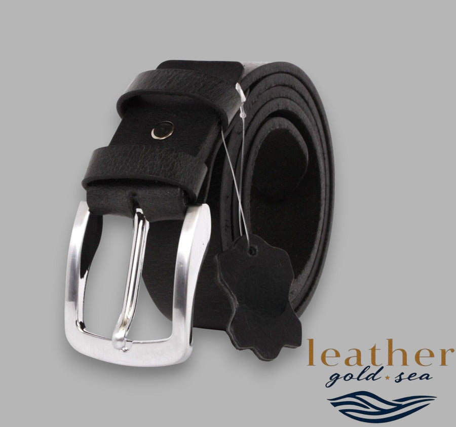 Suede Belts for Men - 100% Genuine Leather