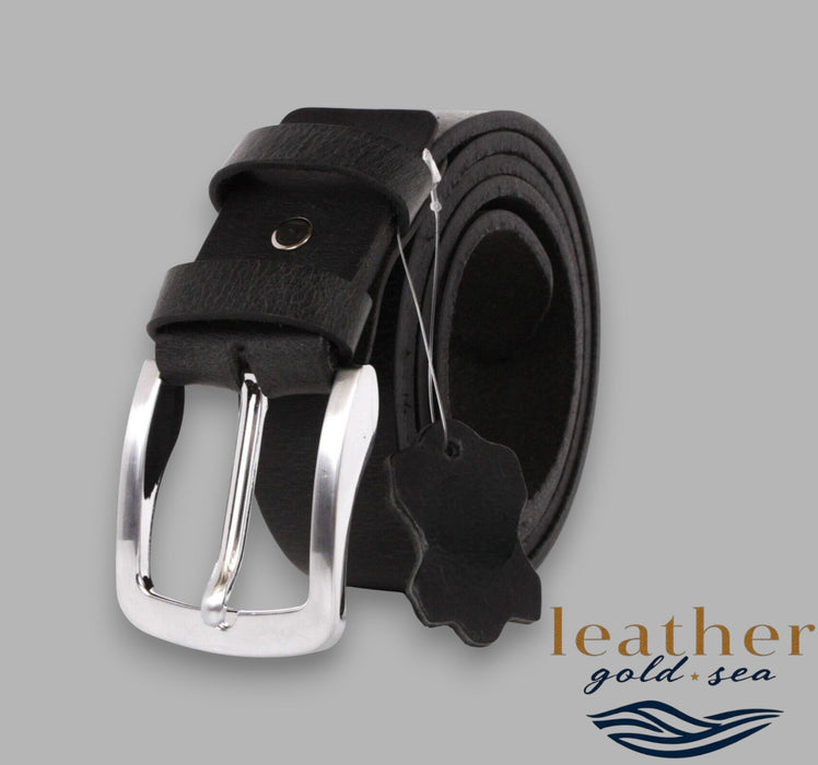 Suede Belts for Men - 100% Genuine Leather