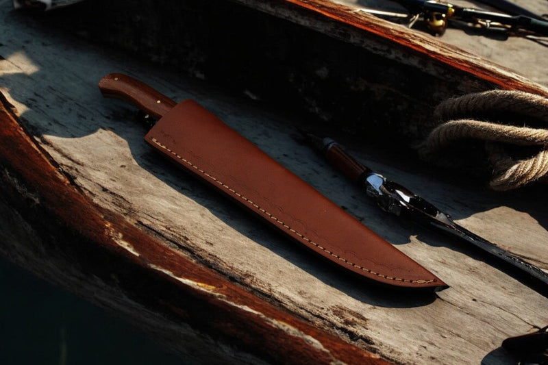 Premium Damascus Fillet Knife – 12.5" Handmade Precision