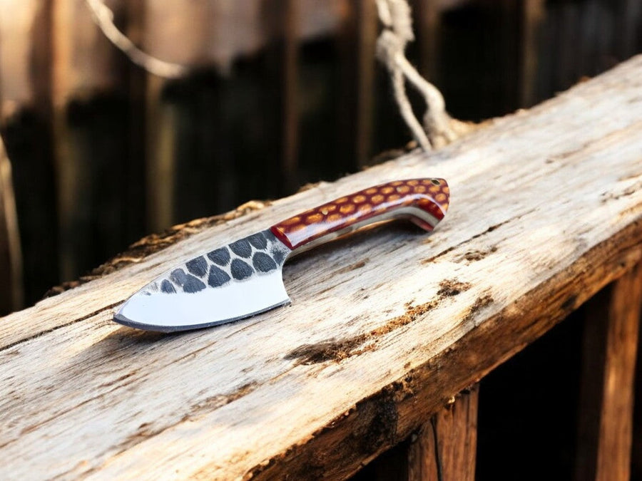 Handmade Cowboy Knife – 7" File Tool Steel Blade