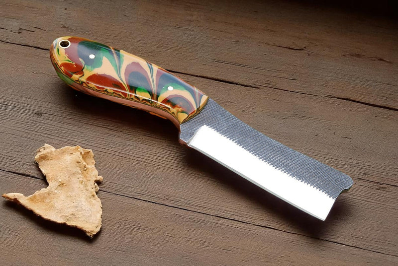 Cowboy Bull Cutter Knife – Resin Handle 8"