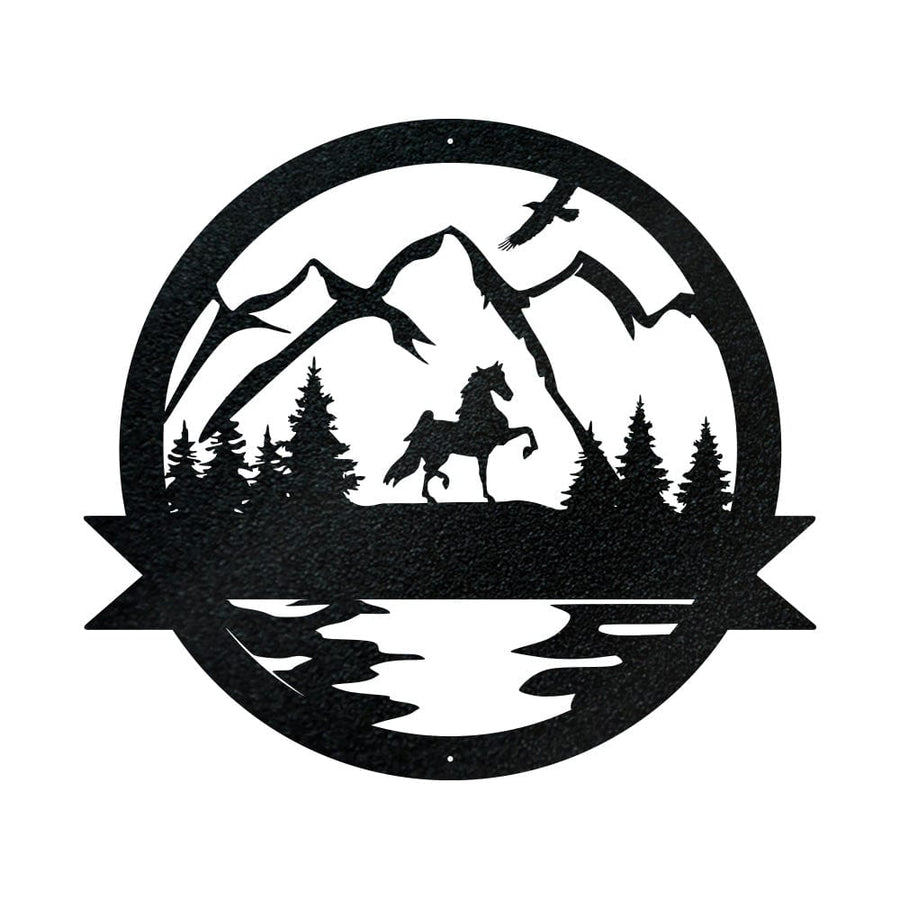 Saddlebred Horse Monogram
