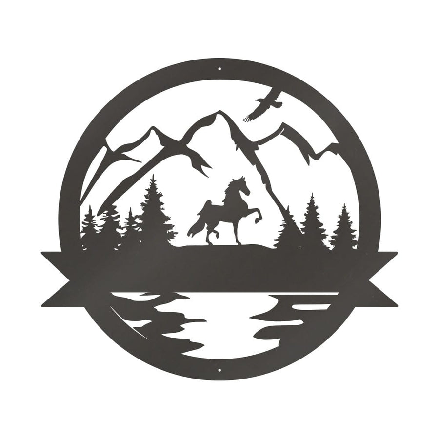 Saddlebred Horse Monogram