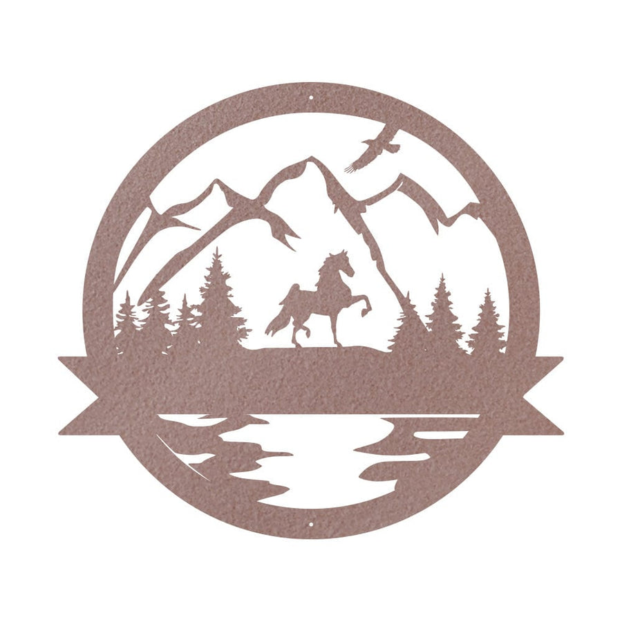 Saddlebred Horse Monogram