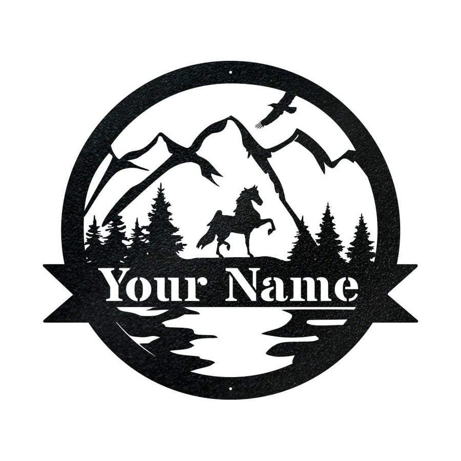Saddlebred Horse Monogram