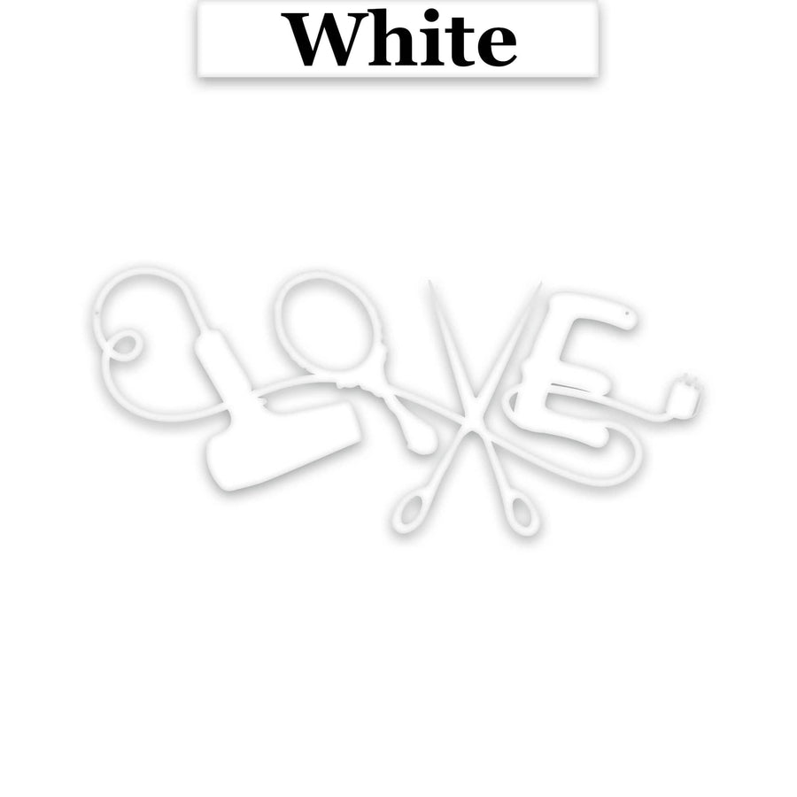 Salon "Love" Beauty Bar Metal Sign