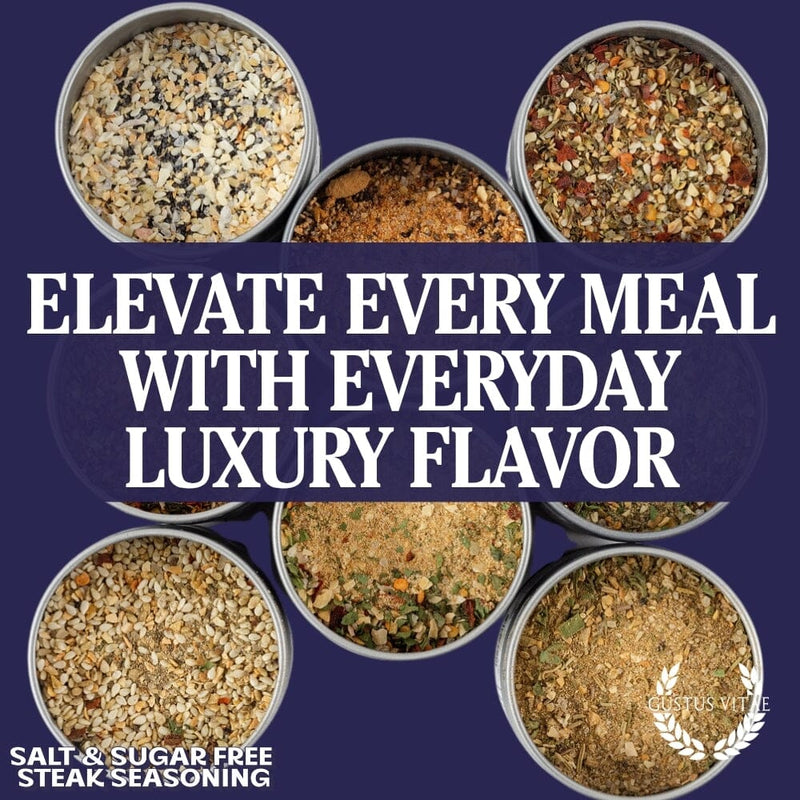 Salt & Sugar Free Steak Seasoning Bougie BBQ Gustus Vitae