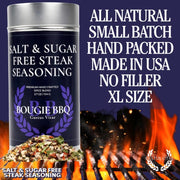 Salt & Sugar Free Steak Seasoning Bougie BBQ Gustus Vitae