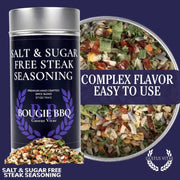 Salt & Sugar Free Steak Seasoning Bougie BBQ Gustus Vitae