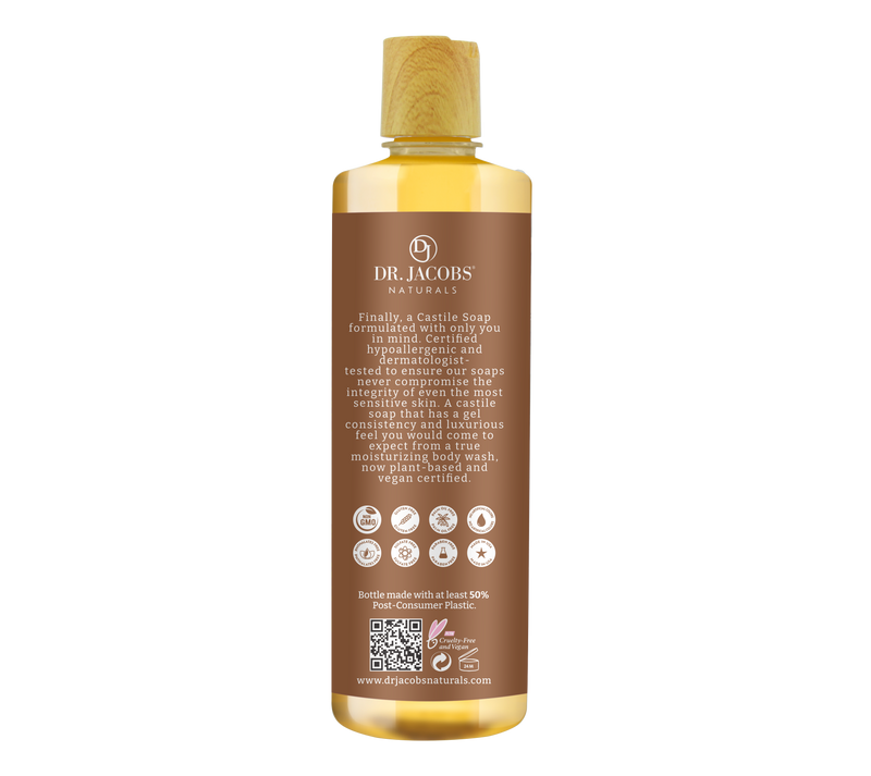Sandalwood Castile Body Wash by Dr. Jacobs Naturals