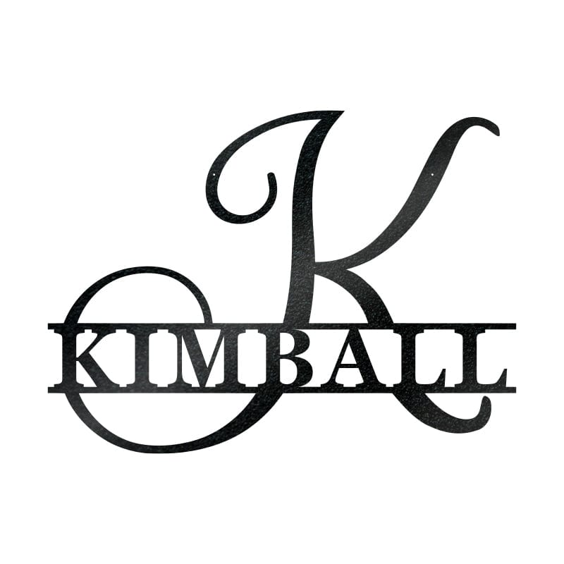 Script Letter Monogram