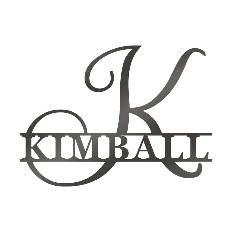Script Letter Monogram