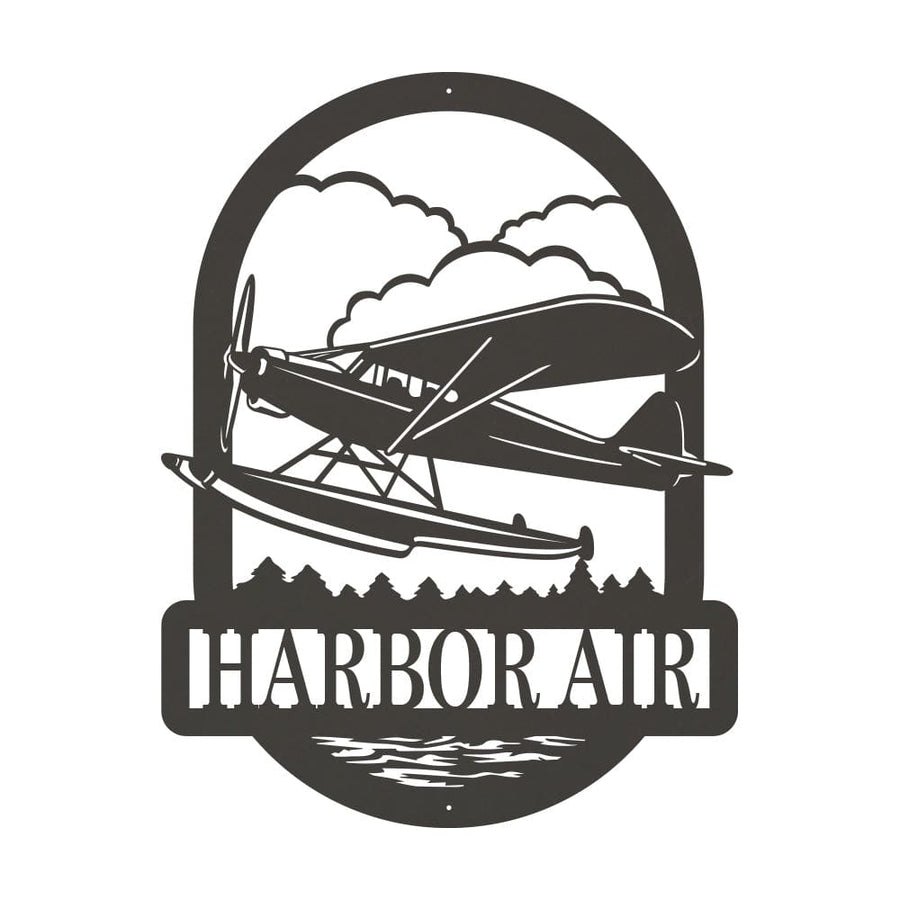 Sea Plane Monogram -