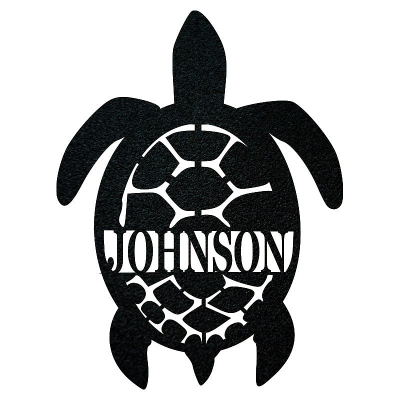 Sea Turtle Name Monogram
