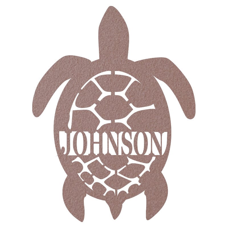 Sea Turtle Name Monogram