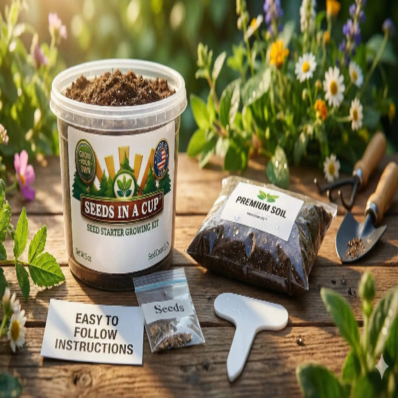 Cosmos Grow Kit | Seeds In A Cup®