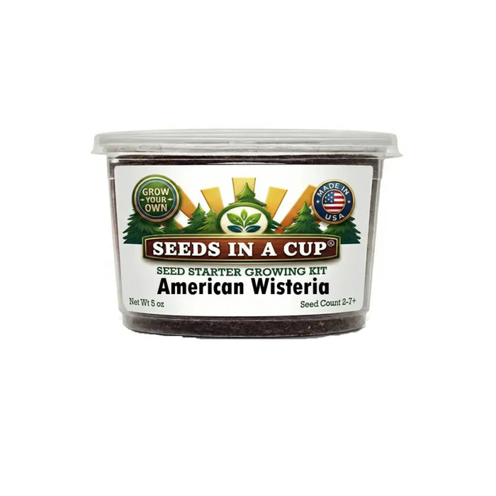 American Wisteria Grow Kit | Grow Wisteria From Seed | Made in USA
