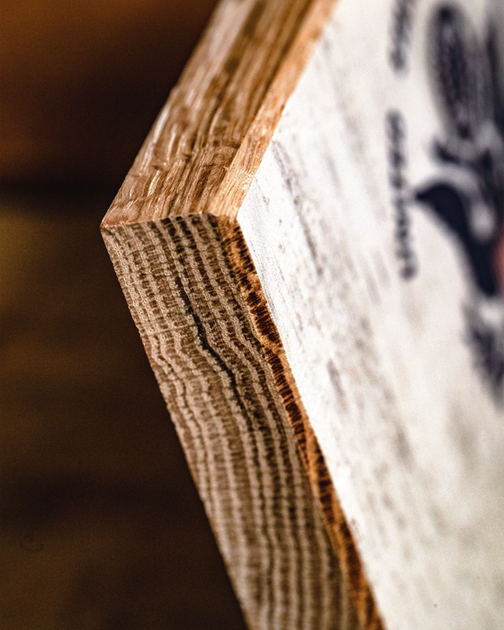 Collective - Coast Guard Wooden Desk Flag