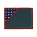 Shadow box for American 4'x6' Flag - Cherry Material., , The Military Gift Store, Flag Shadow Case